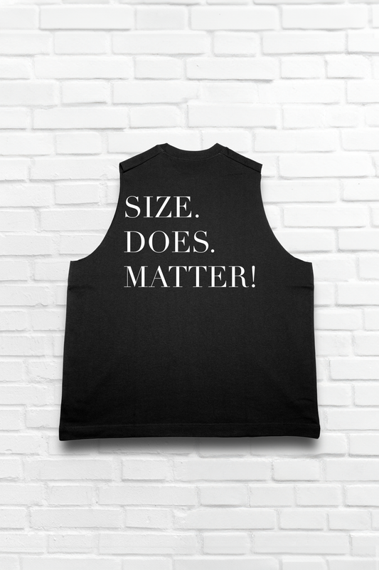 Heavy Oversized Vest SIZE DOES MATTER